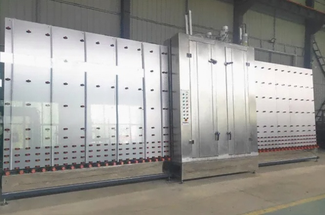 Industrial-Grade​ 1800 Κάθετο πλυντήριο στεγνωτήριο για μονωμένο και σκληρυμένο γυαλί